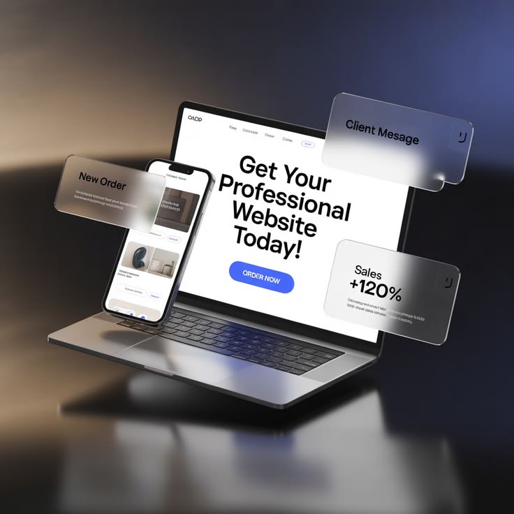 Building a custom website for a client.